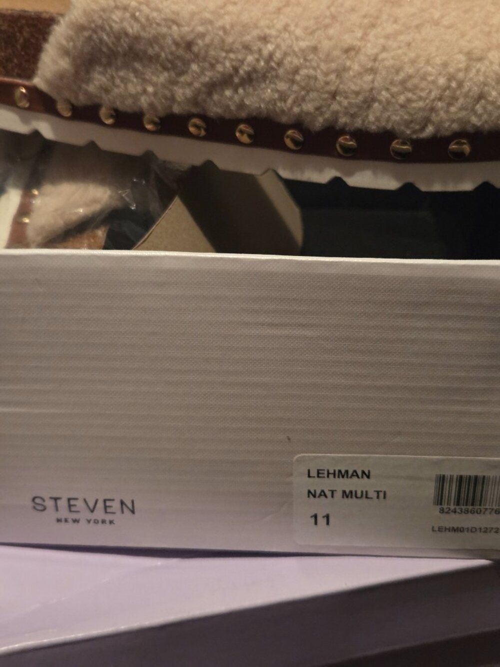 Steven Faux Fur Clogs